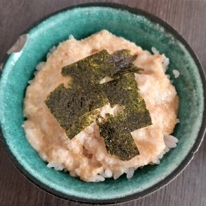 素朴♩楽々すりおろし～めんつゆとろろご飯